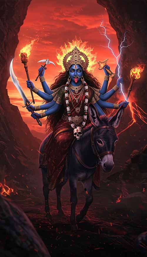 Maa Kalratri Navratri 2025 Image