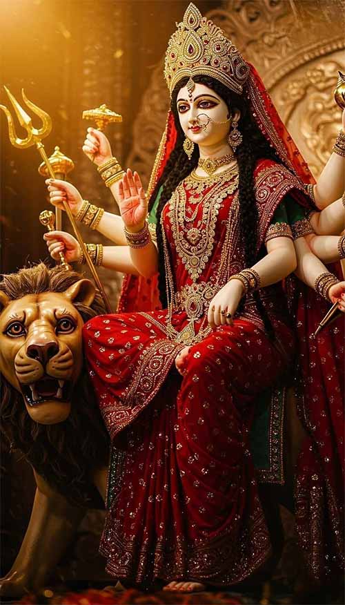 Maa Katyayani Navratri 2025 Image