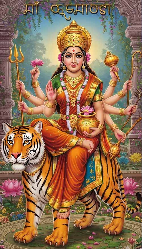 Maa Kushmanda Navratri 2025 Image