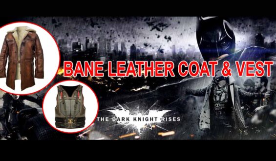 Batman Leather Jacket and Bane Leather Coat: Gotham’s Fashion Icons
