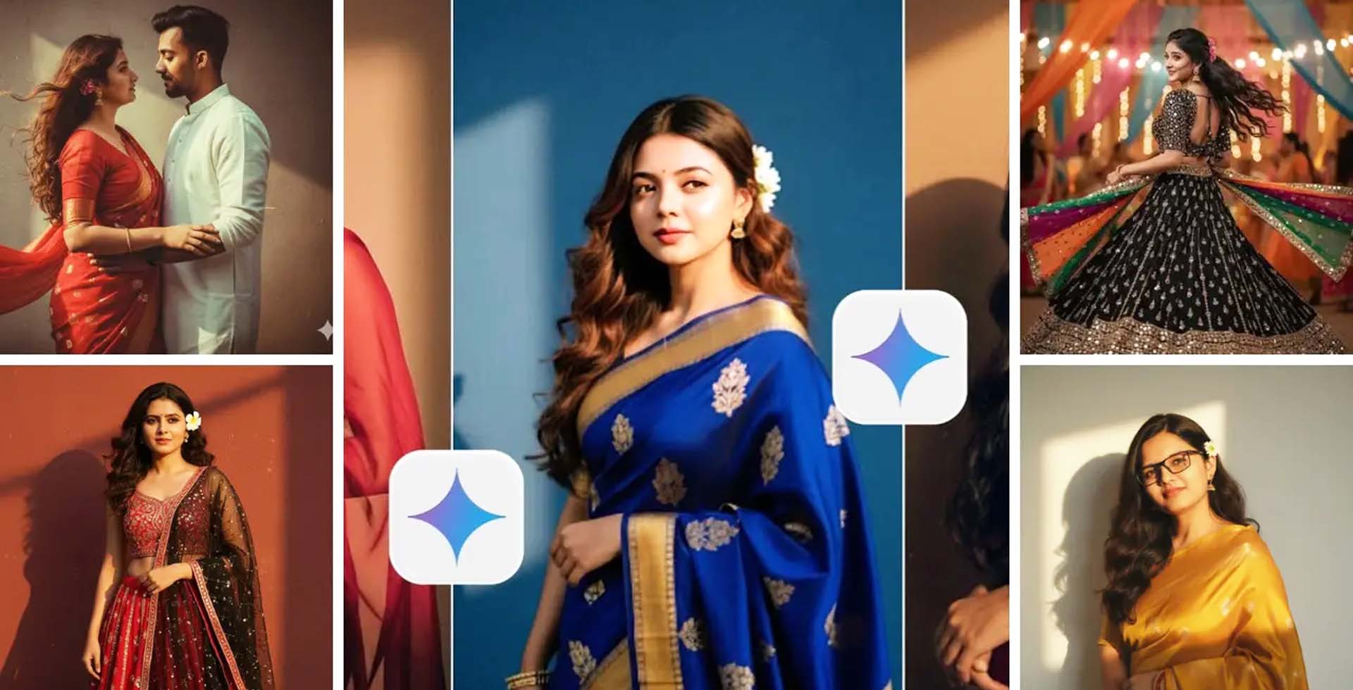 Google Gemini Nano Banana AI Saree: Create Viral 90s Bollywood Instagram Photos