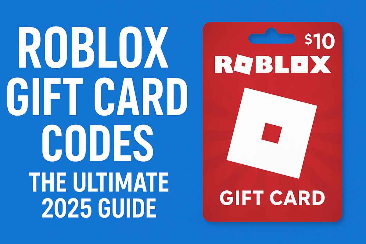Roblox Gift Card Codes: The Ultimate 2025 Guide